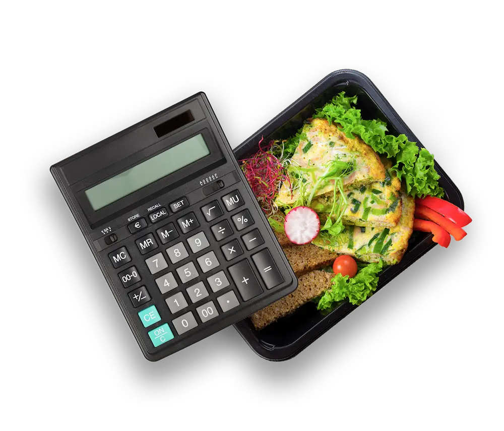dieta pudełkowa omlet plus kalkulator